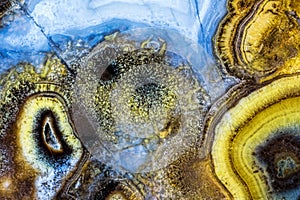 Agate motley close up