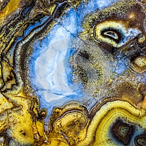 Agate motley close up