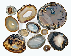 Agate crystal