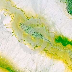 Agate geode macro