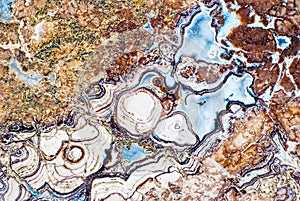 Agate motley close up