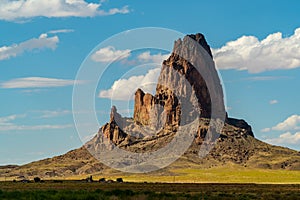 Agathla Peak also called El Capitan Peak just north of Kayenta