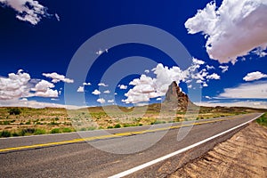 Agathla Peak, Highway 163, Arizona, USA