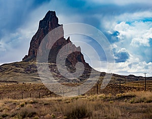 Agathla Peak near Kayenta Arizona