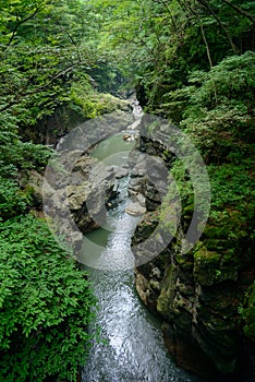 Agatsuma Valley in Gunma, Japan