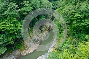 Agatsuma Valley in Gunma, Japan