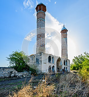 Agdam mosque in Nagorno Karabakh