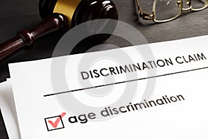 Age discrimination claim in the court