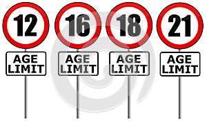 Age limit photo