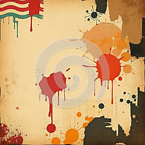 Aged Abstract Grunge Texture Design