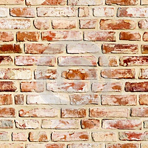 Aged bricks texture