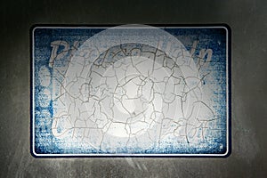 Aged frame background