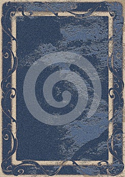 Aged frame background