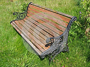 Aged Garden Bench