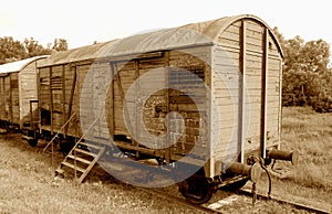 Aged Railroad Car
