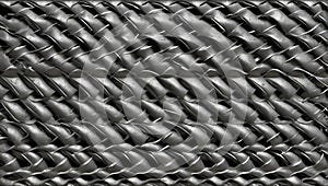 aged steel lattice backdrop. ai generated