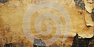 Aged and torn papyrus background