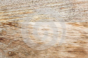 Aged wooden board texture with streaks and splashes. Natural material, close-up. Wood background.