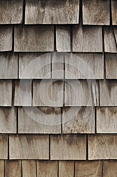 Aged Wooden Shingle Background