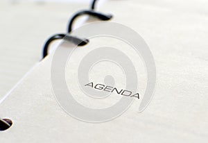 Agenda photo