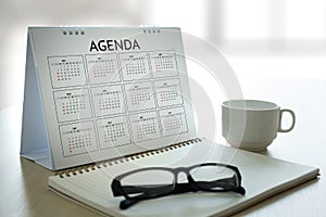 Agenda Activity Information Calendar Events and Meeting Appointment