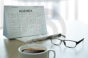 Agenda Activity Information Calendar Events and Meeting Appointment