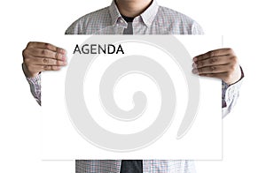 Agenda Activity Information Calendar Events and Meeting Appointment