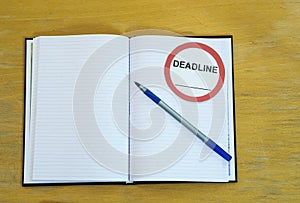 Agenda deadline