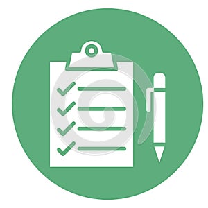 Agenda Isolated Vector Icon which can easily modify