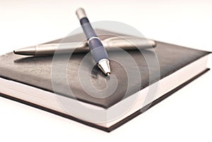 Agenda and pen