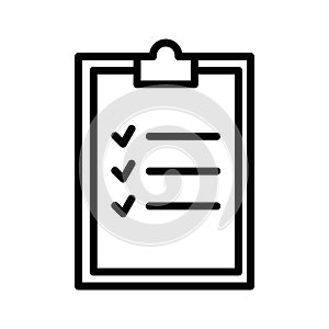 Agenda Vector icon which can easily modify or edit