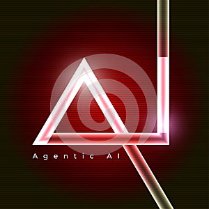 Agentic AI Technology Background Generative AI Concept