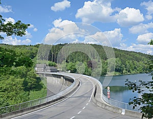 Agger Dam,Bergisches Land,North Rhine Westfalia