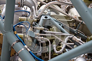 Aggregates fuel supply elements of a liquid rocket engine