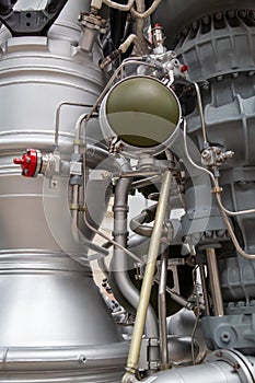 Aggregates fuel supply elements of a liquid rocket engine.