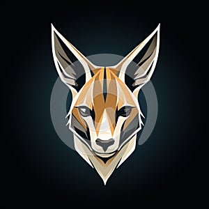 Aggressive Kangaroo Vector Logo - Modern And Clean Design