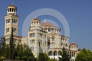 Aghios Nektarios monastery in Egine island