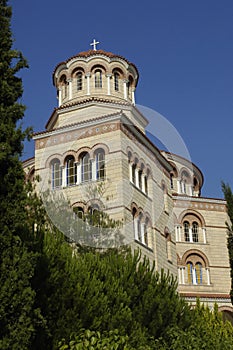 Aghios Nektarios monastery in Egine island