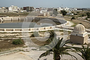 Aghlabid Basins built in the Middle Ages to solve the town`s water shortage
