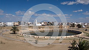 Aghlabid basins surrounded by a park