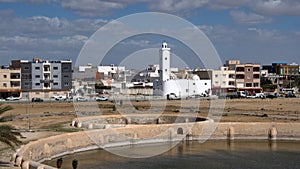 Aghlabid basins surrounded by a park