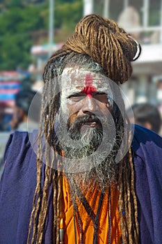 Aghori Sage at Haridwar, India