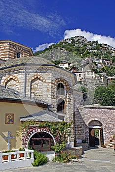 Agia Anna monastery guesthouses in Mount Athos