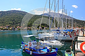 Agia Effimia. Cephalonia or Kefalonia island, Ionian Sea, Greece.