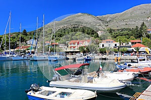 Agia Effimia. Cephalonia or Kefalonia island, Ionian Sea, Greece.