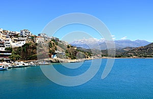 Agia Galini Beach in Crete island, Greece