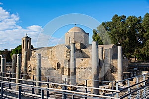 Agia Kyriaki Chrysopolitissa Church located in Kato Pafos Archaeological Park