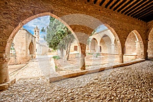 Agia Napa monastery courtyard in Cyprus 5