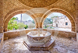 Agia Napa monastery fountain in Cyprus 1 photo