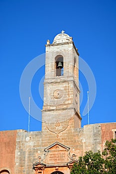 Agia Triada Monastery bell tower.